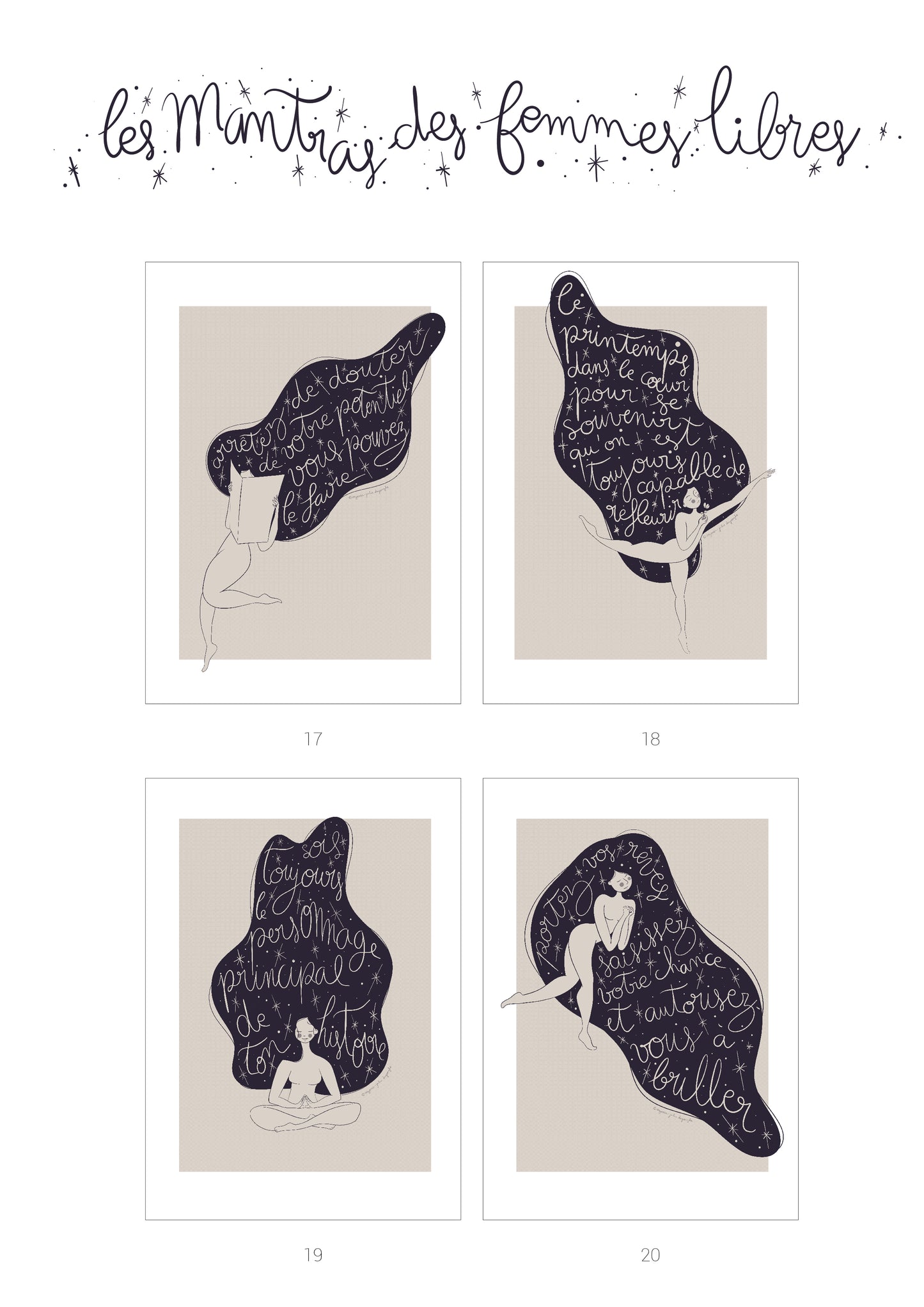 Les Mantras des Femmes Libres - le kit