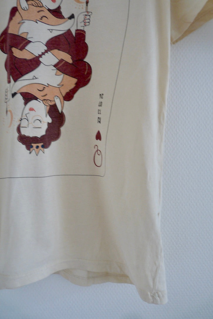 t-shirt le Roi et la Reinne