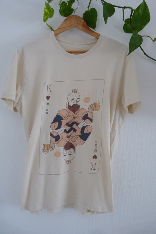 t-shirt le Roi et la Reinne