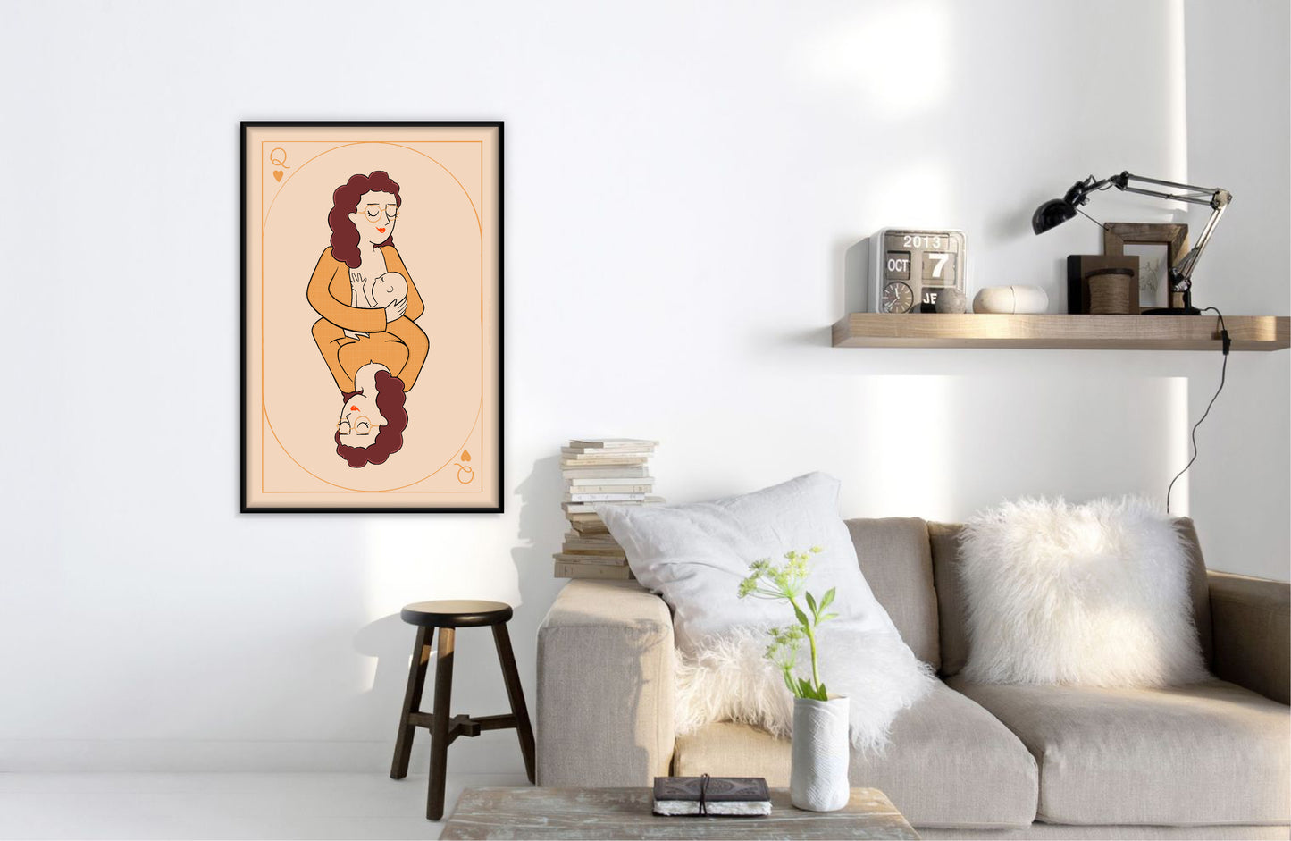 carte la Reine Mère