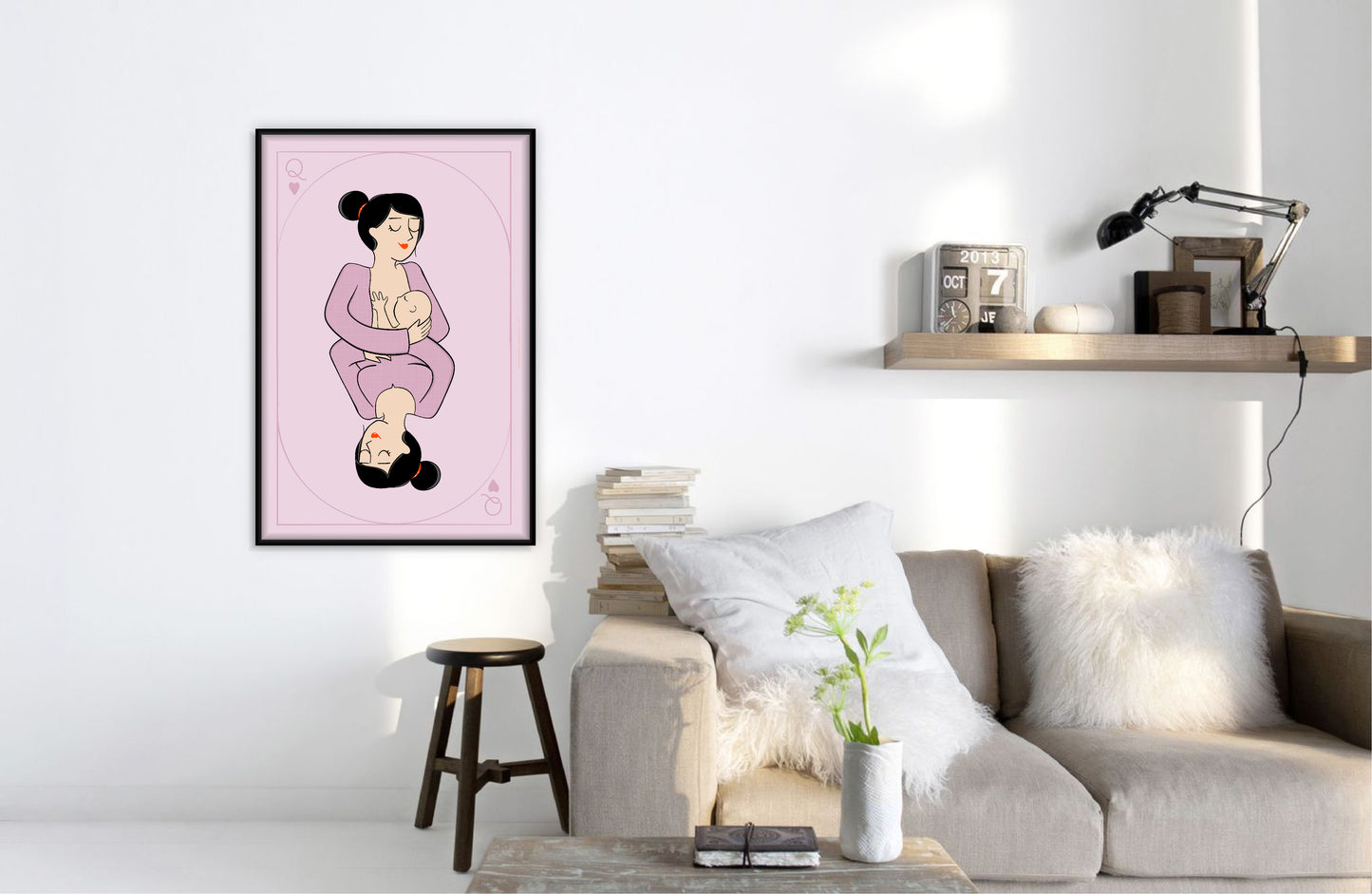 carte la Reine Mère