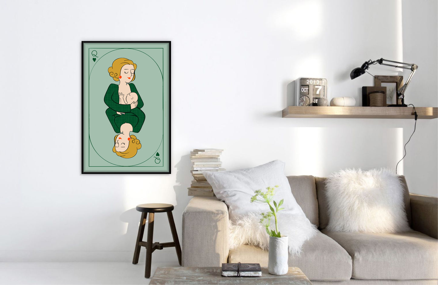 carte la Reine Mère